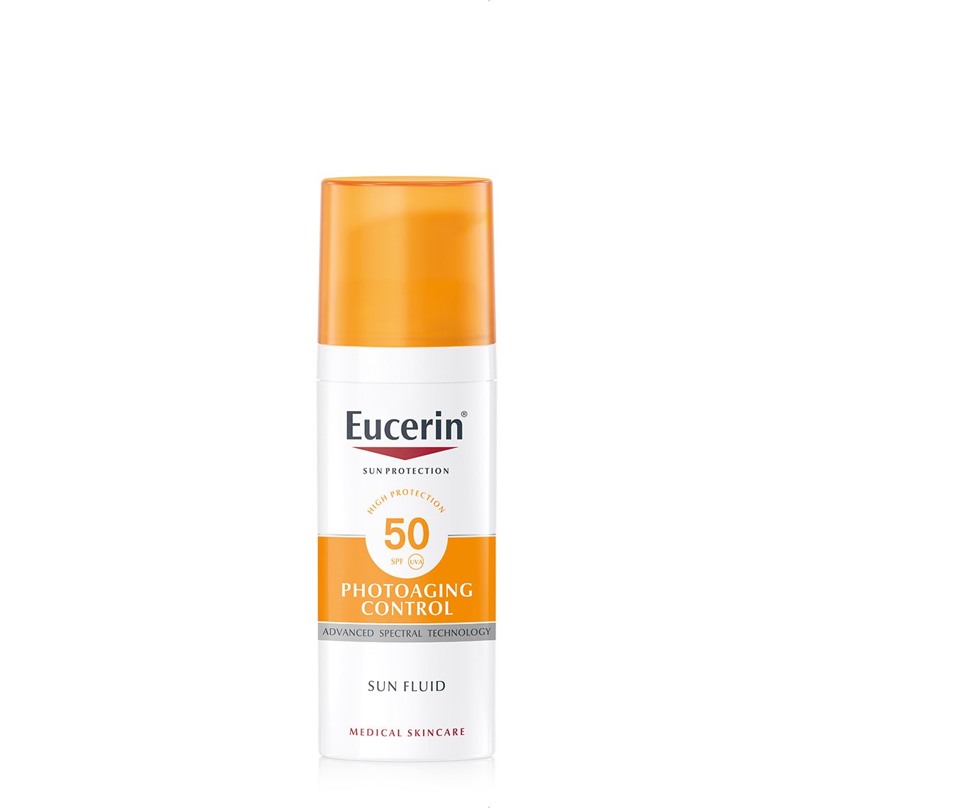 سائل الحماية من الشمس المضاد للشيخوخة Eucerin Sun Fluid Photoaging Control SPF 50