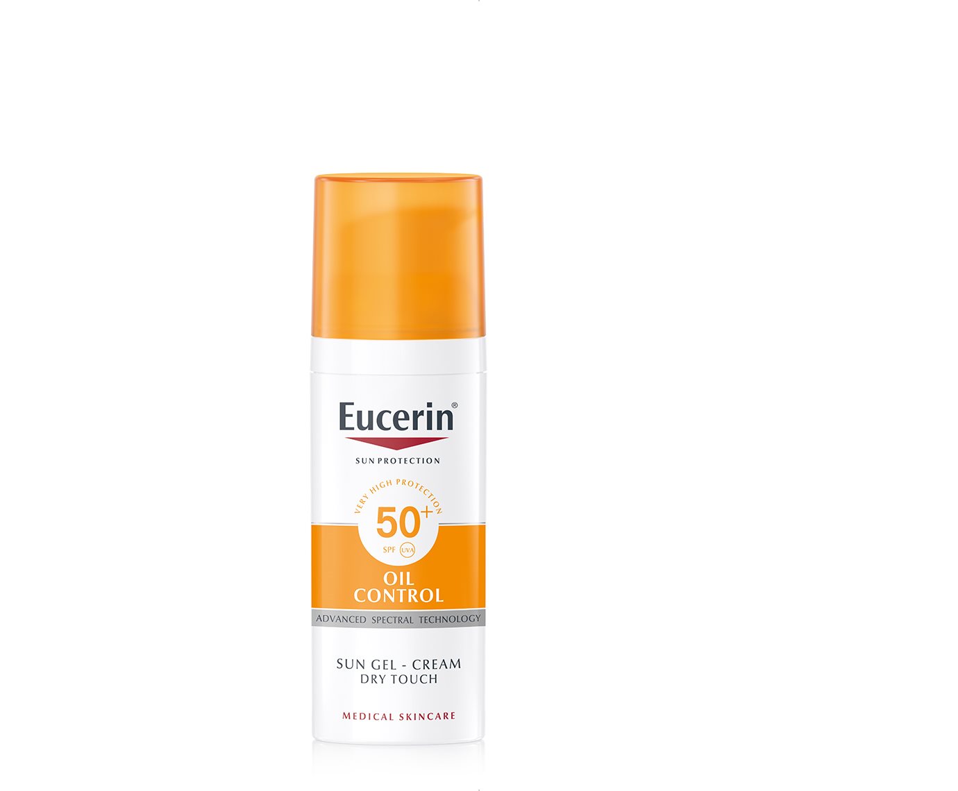 جل كريم الحماية من الشمس للبشرة الدهنية Eucerin Sun Gel-Cream Oil Control SPF 50+