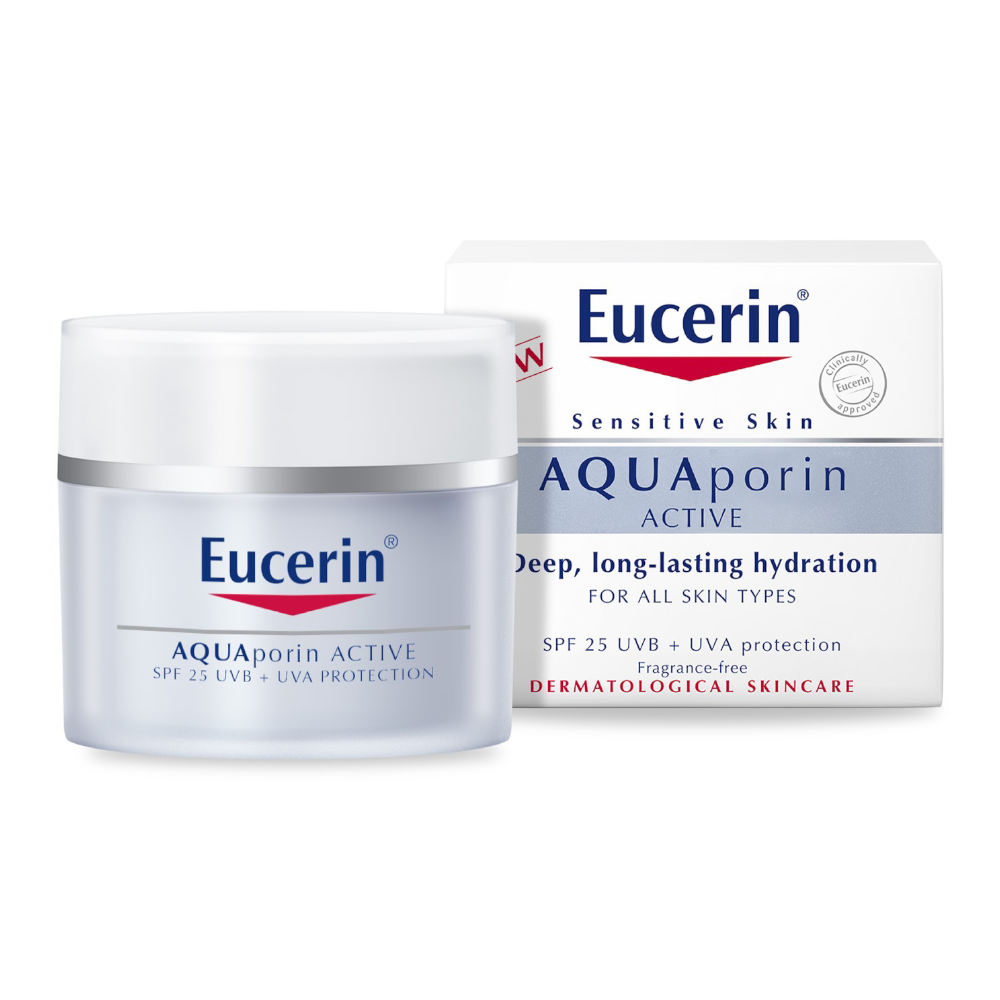 كريم مرطب الوجه والحماية Aquaporin Active Eucerin