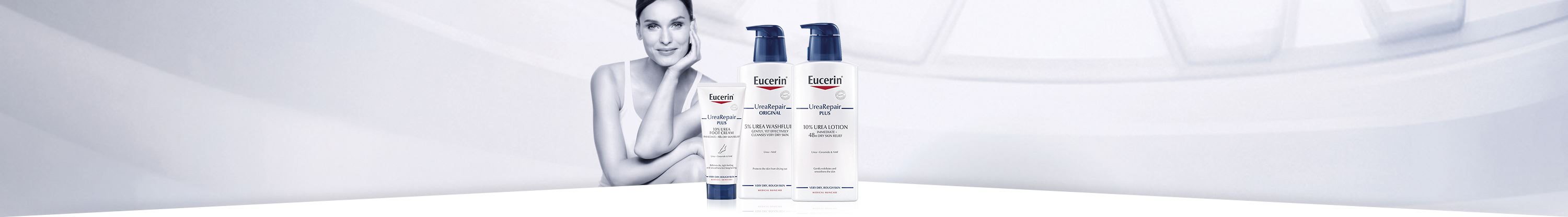 Dry skin products: Eucerin UreaRepair